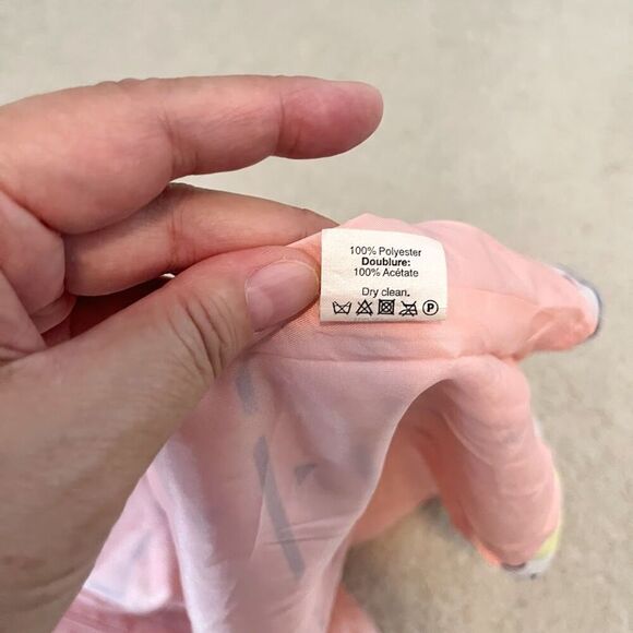 J. Crew Factory Art Deco Art to Wear Colorful Abstract Sleeveless Lined Dress - Picture 11 of 11